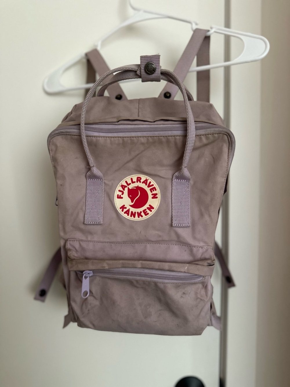 Fjallraven Kanken Mini Backpack in Dusty Lavender
